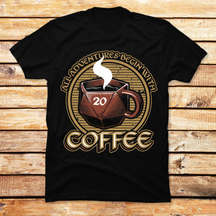 All adventures begin with coffee