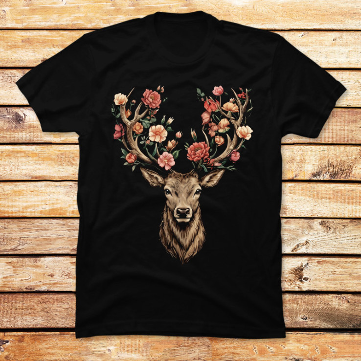Floral Stag