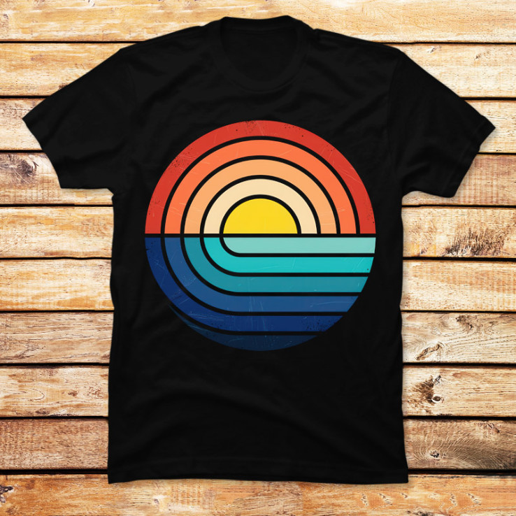 Sunset and Waves III