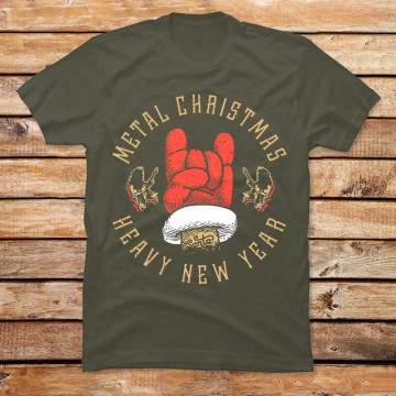 Santa Crafting Metal Sign