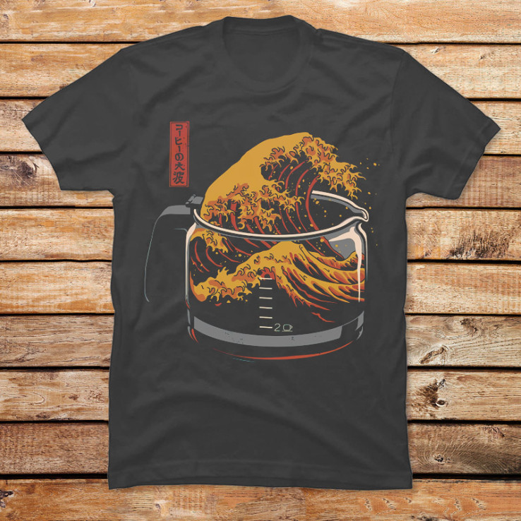 The Great Wave of Coffee