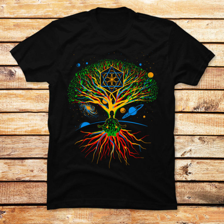 Sacred Geometry Meditating