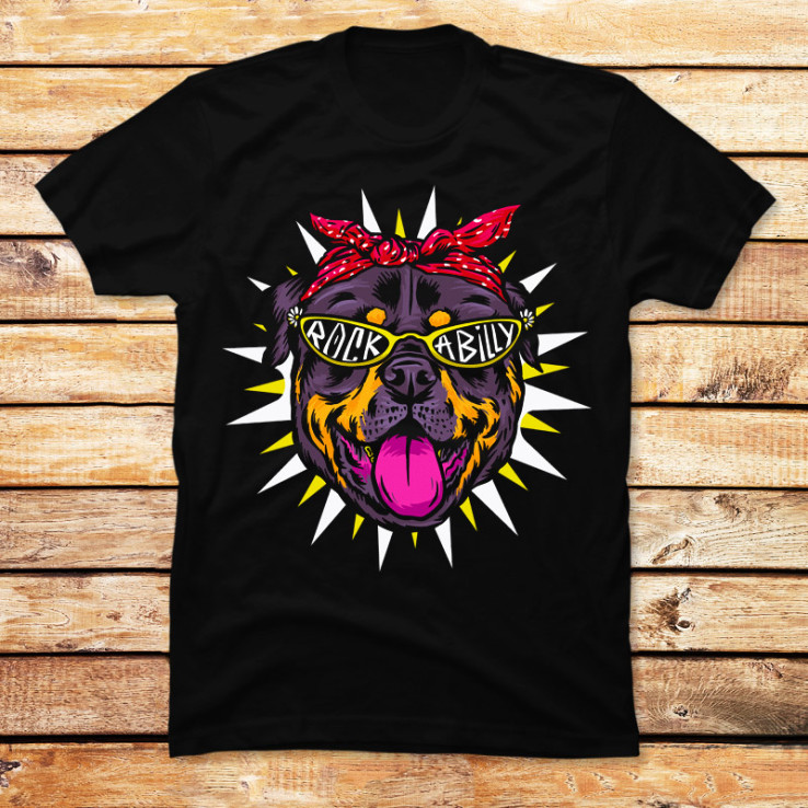 Rockabilly Rottweiler