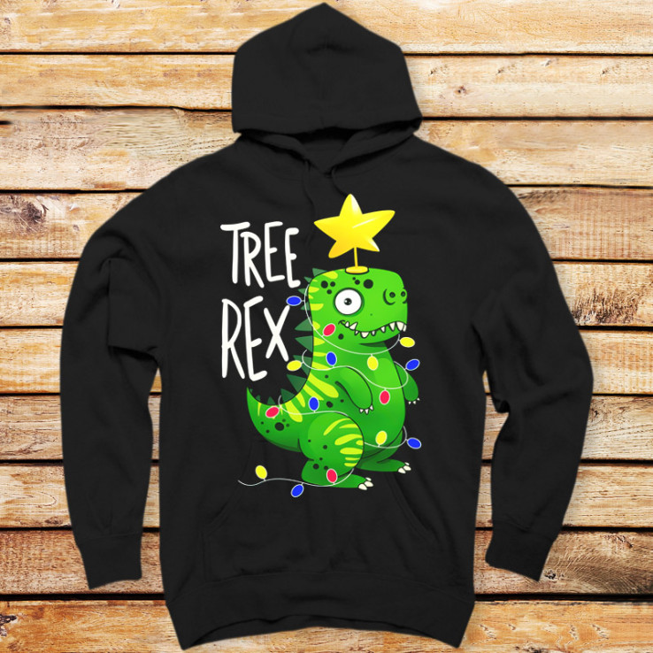 Christmas Tree Rex T-Rex