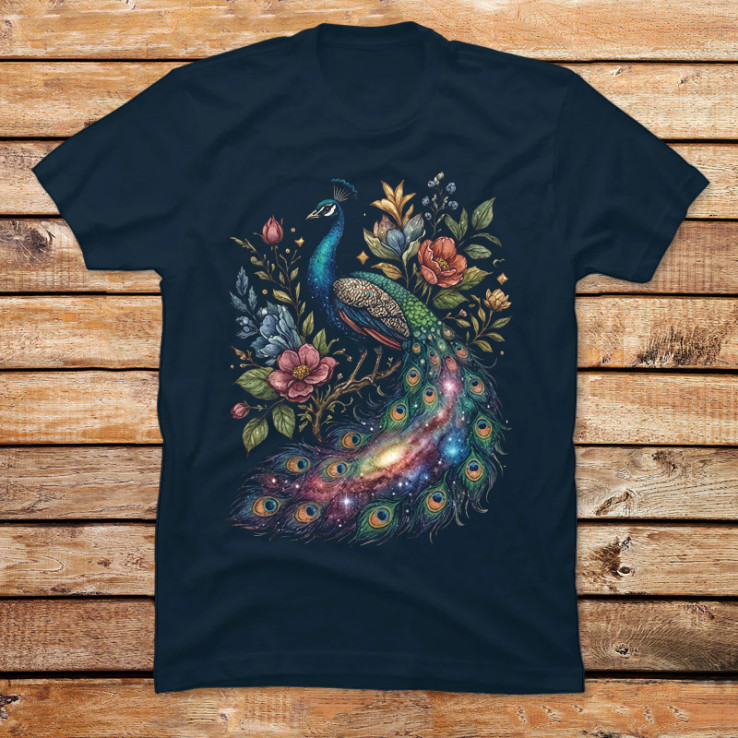 Cosmic Peacock