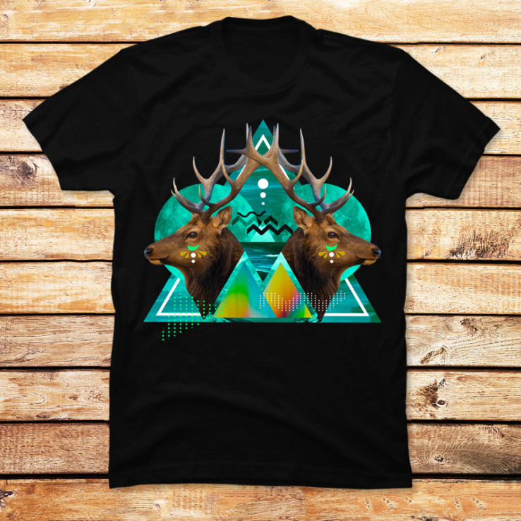 Deer Abstract
