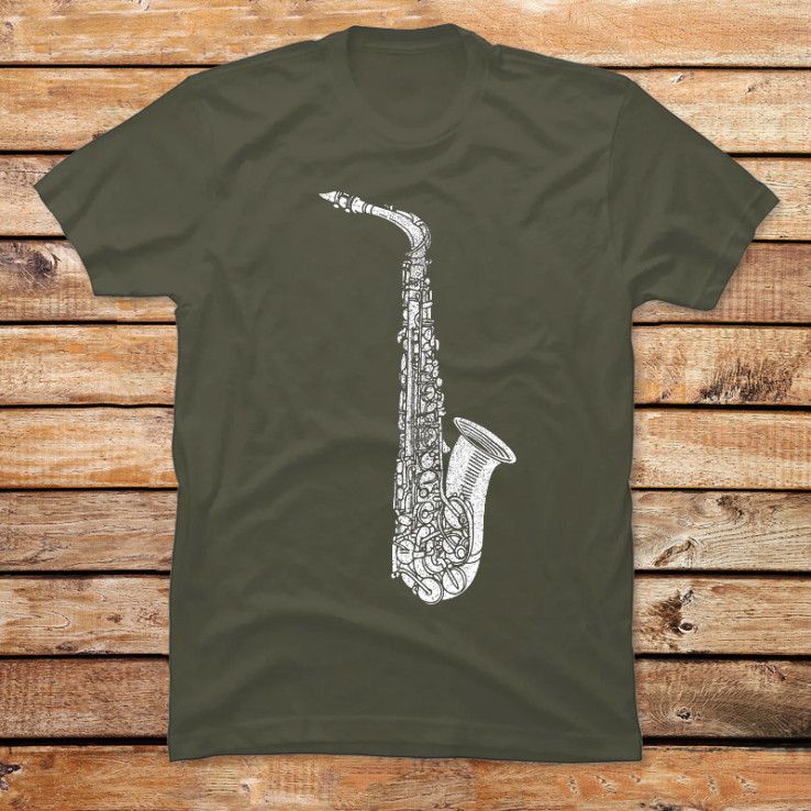 Vintage Jazz Saxophone