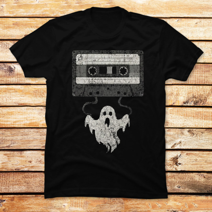 Vintage Cassette Ghost
