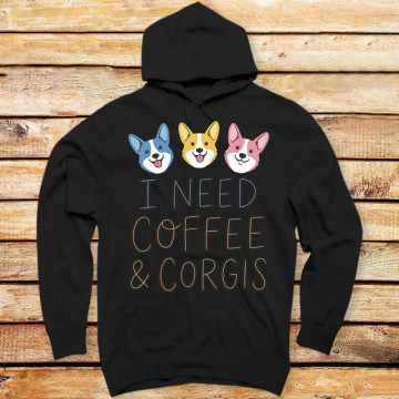 I Need Coffee & Corgis