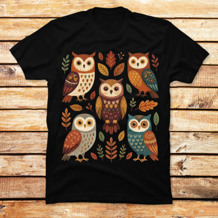 Forest Folk Owls