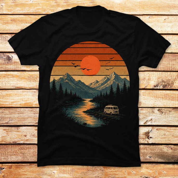 Retro Horizon Wanderer