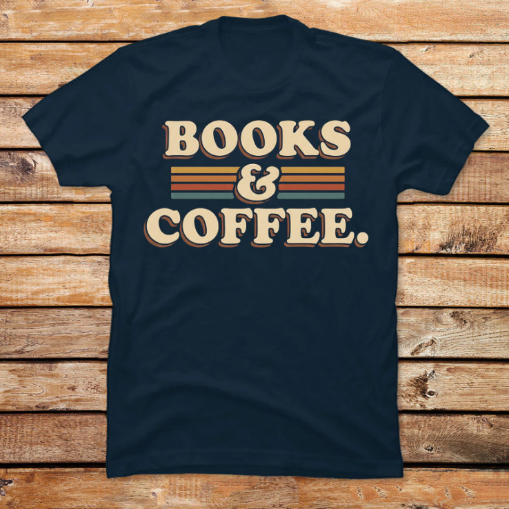 Retro Books and Coffee