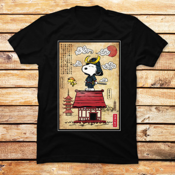 Beagle Samurai In Japan