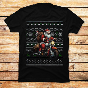 Santa Claus is also a Biker