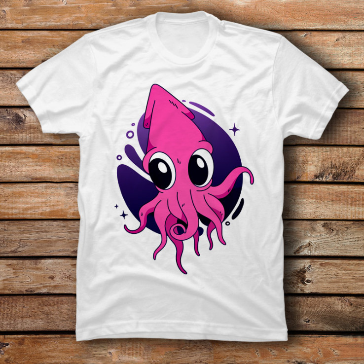 Squid Cartoon