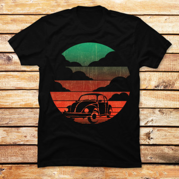 Classic Car Sunset