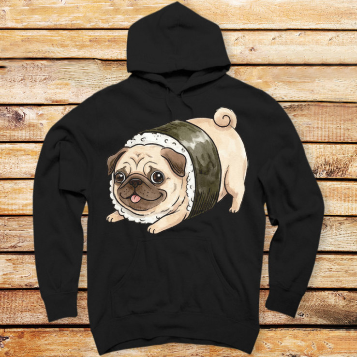Pug-Sushi Roll-out