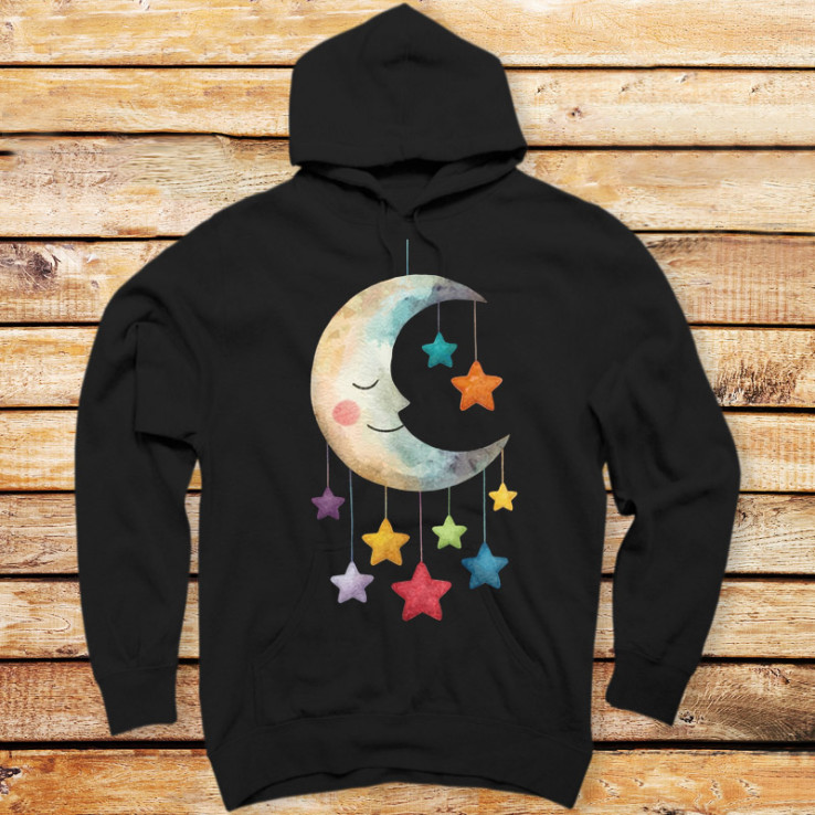 Moon and Stars Mobile