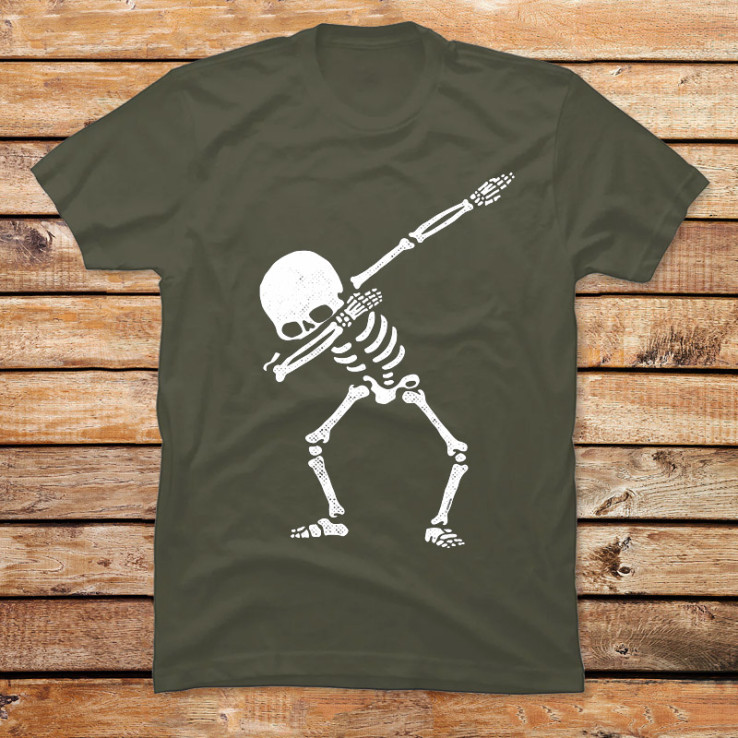 Dabbing Skeleton