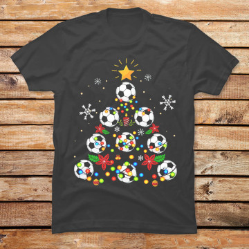 Christmas Tree Soccer Ball