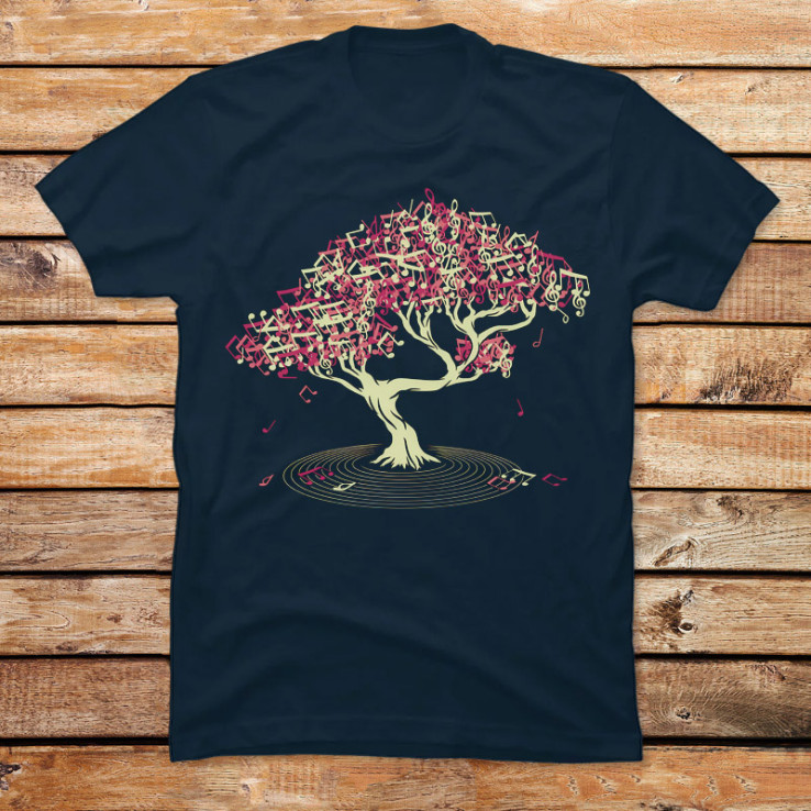 Japanese Bonsai Song Musical Notes