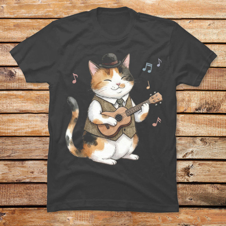 Ukulele Cat