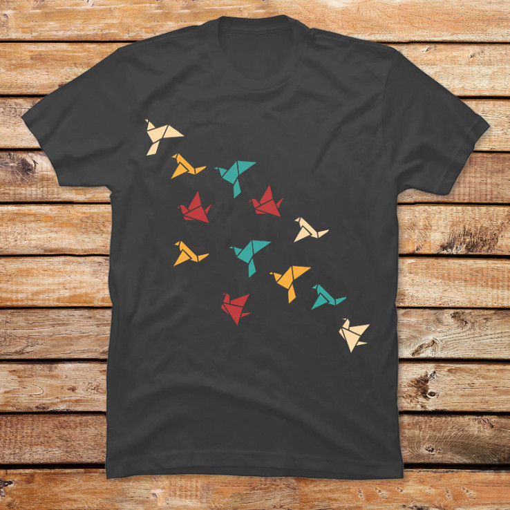 Geometric Origami Birds