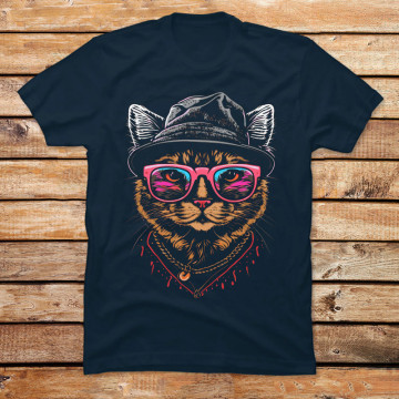 Hipster Kitty