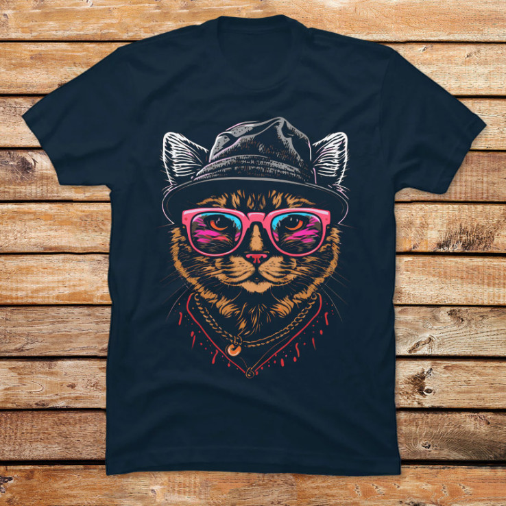 Hipster Kitty