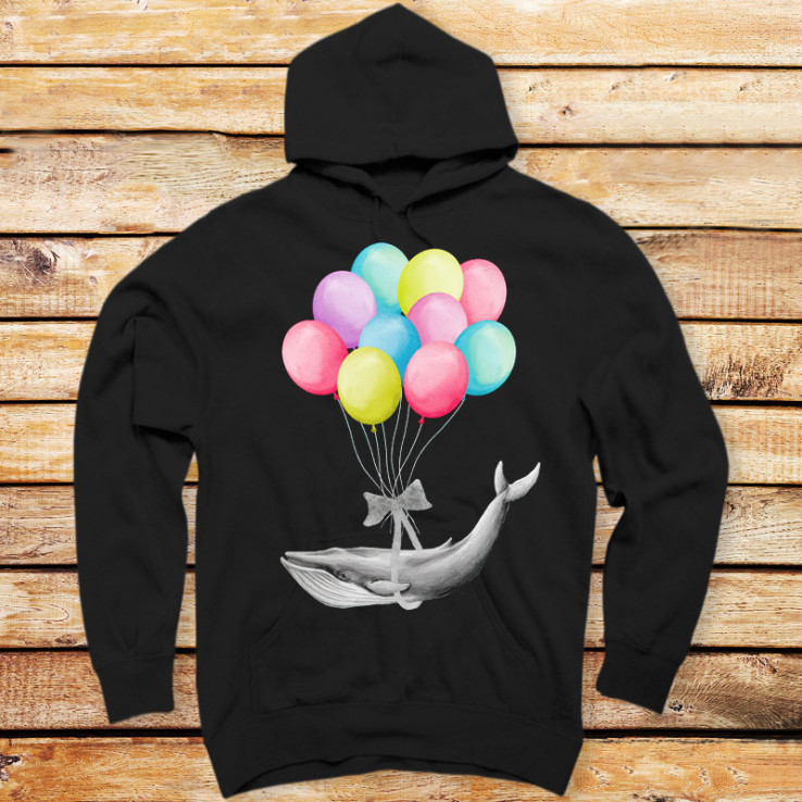 Whale With Balloons