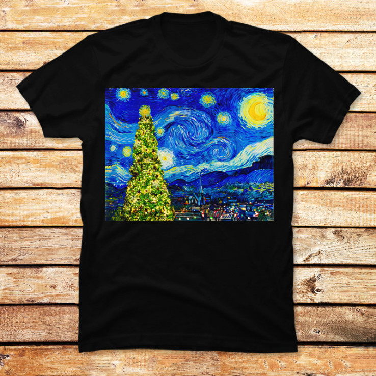 Van Gogh Starry Night - Christmas Tree