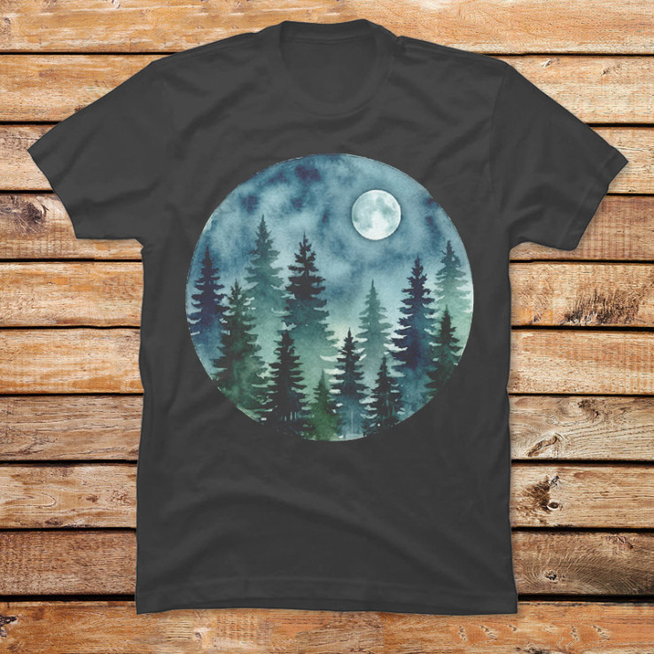 Moonlit Pines