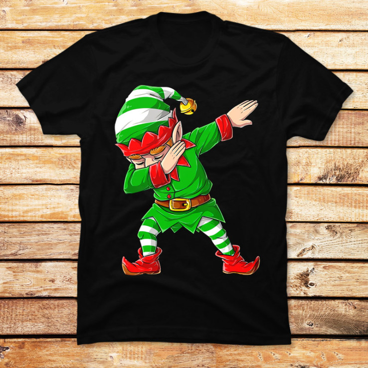 Christmas Dabbing Elf Squad