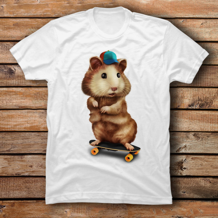 Hamster Skateboarding