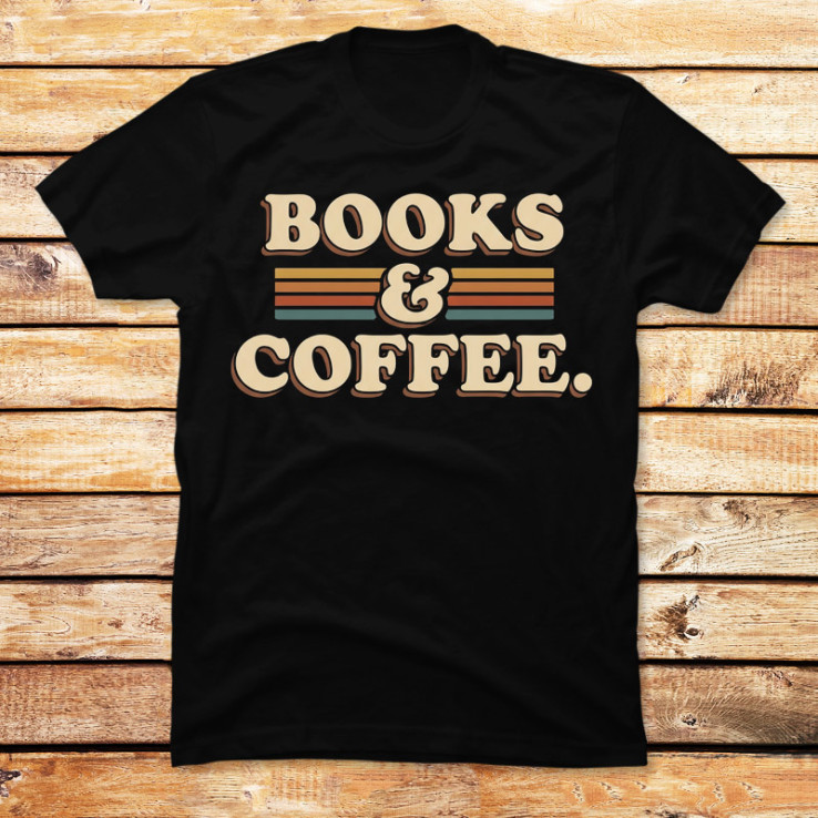 Retro Books and Coffee