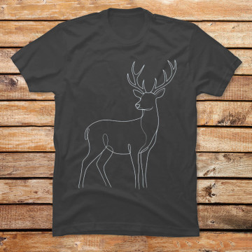 Continuous Line Deer
