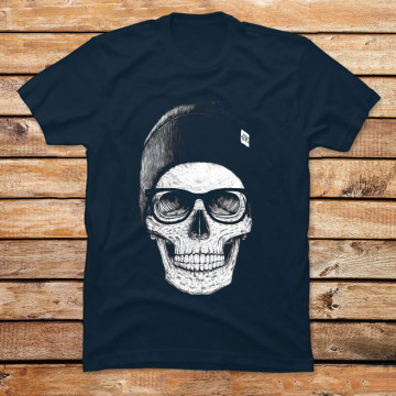 Black Skull in a Hat