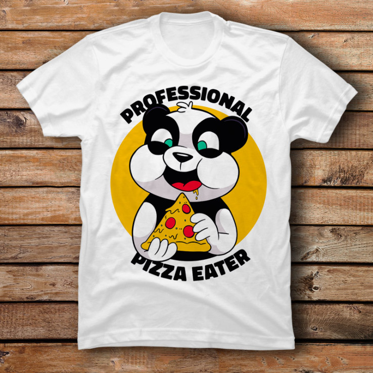 Panda Pizza Eater