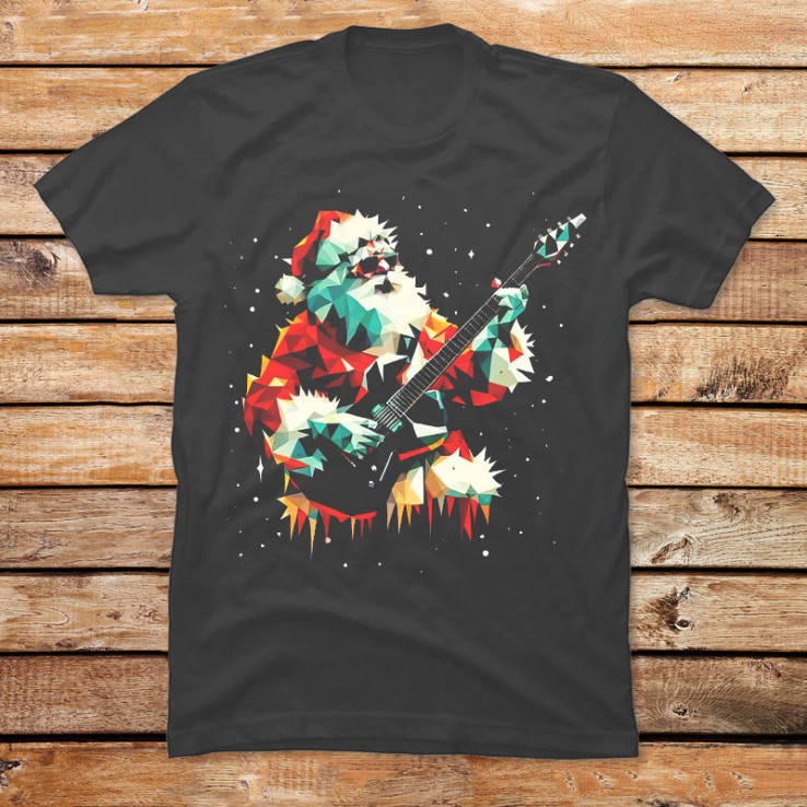 Christmas Santa Popstar