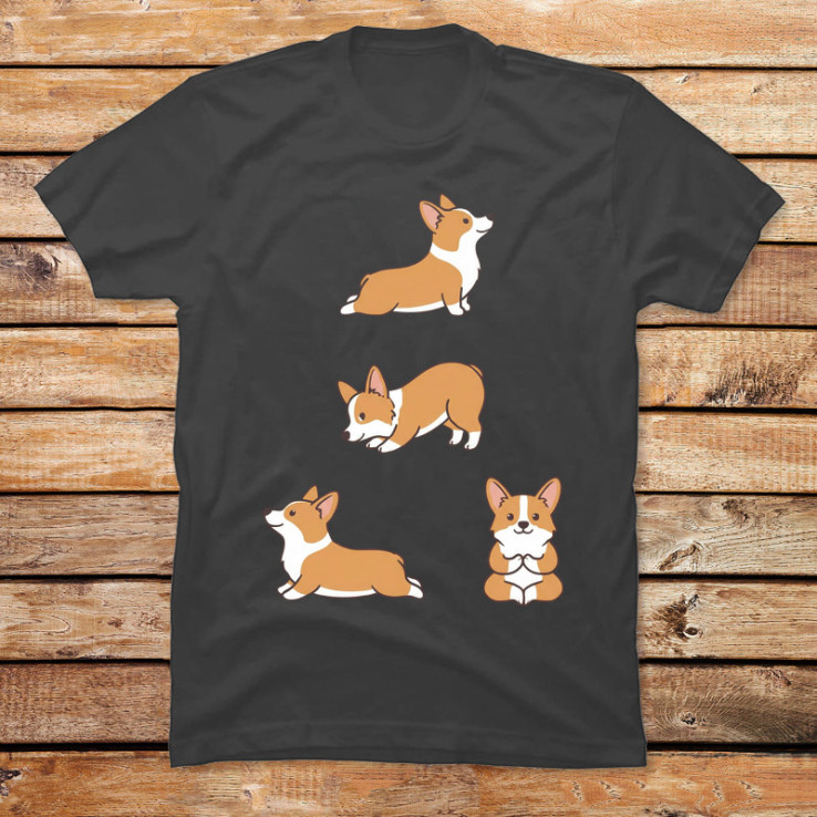 Corgi Yoga