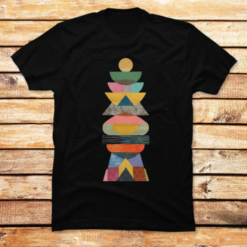 Layered Mountain Totem