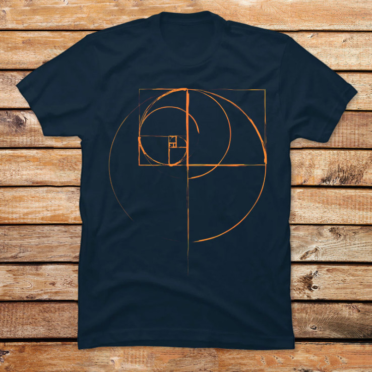 Fibonacci golden ratio Circle