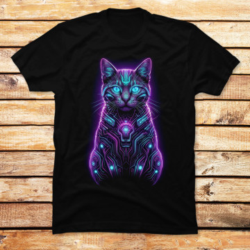 Neon Nexus Feline