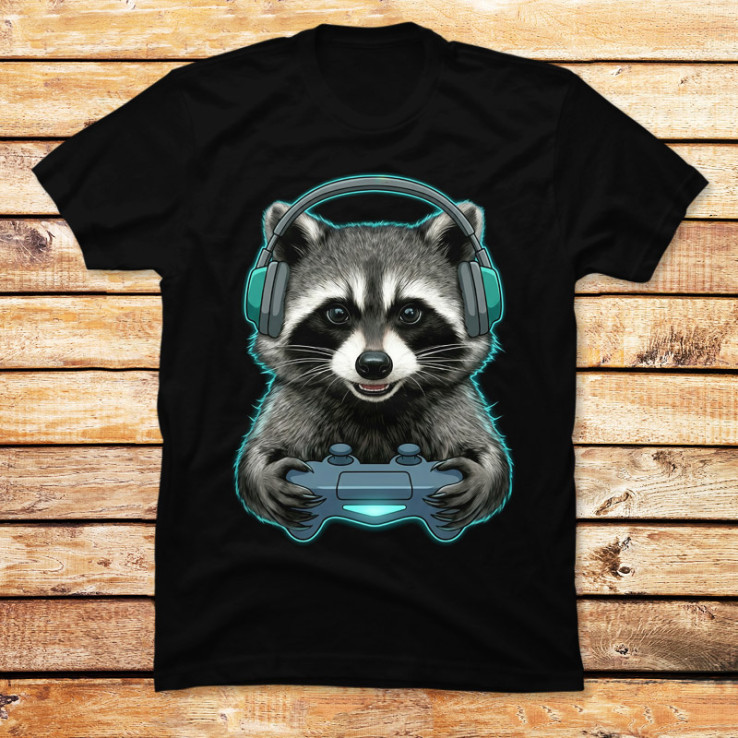 Gamer Raccoon