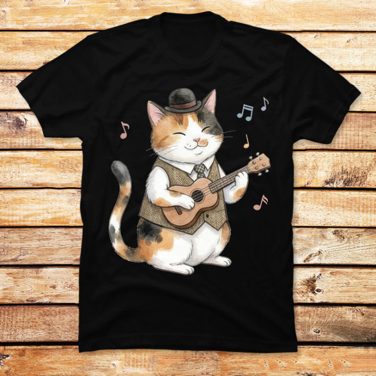 Ukulele Cat