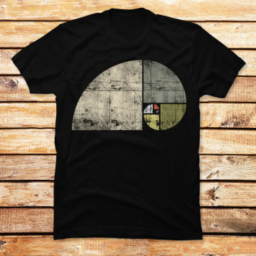 Distressed Fibonacci Spiral III