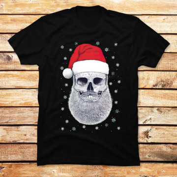 Santa Skull Art