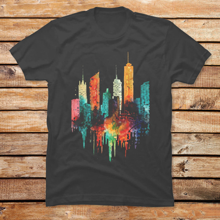 Metropolis Watercolor