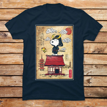 Beagle Samurai In Japan