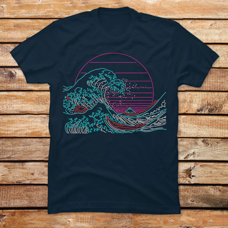 Great Wave Neon